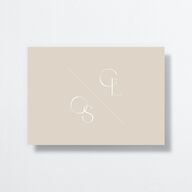 Forever Thing Wedding Invitations Gold Pure White Signature No