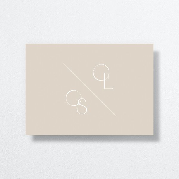 Forever Thing Wedding Invitations Gold Pure White Signature No