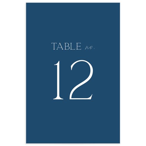 No Big Deal Table Numbers - 