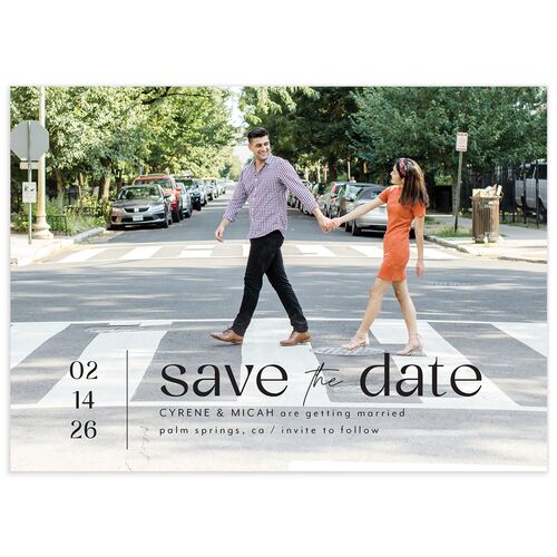 Simply Stated Save The Date Cards