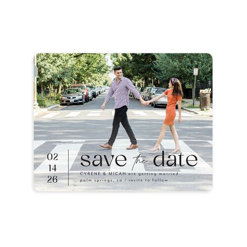 Simply Stated Save The Date Magnets