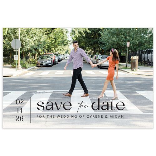 Simply Stated Save The Date Postcards
