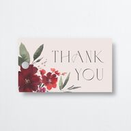 Beloved Union Favor Gift Tags Merlot Signature