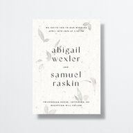Pressed Leaves Wedding Invitations Snow Signature No