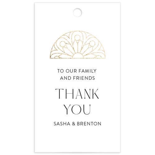 Chapel Arch Favor Gift Tags - 