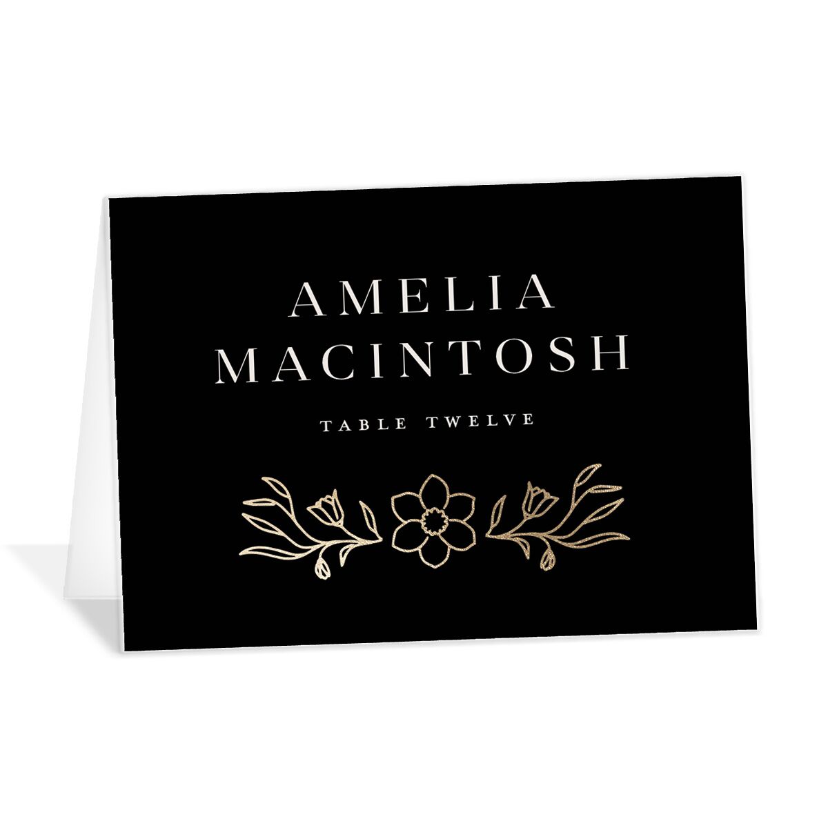 Floral Opulence Place Cards