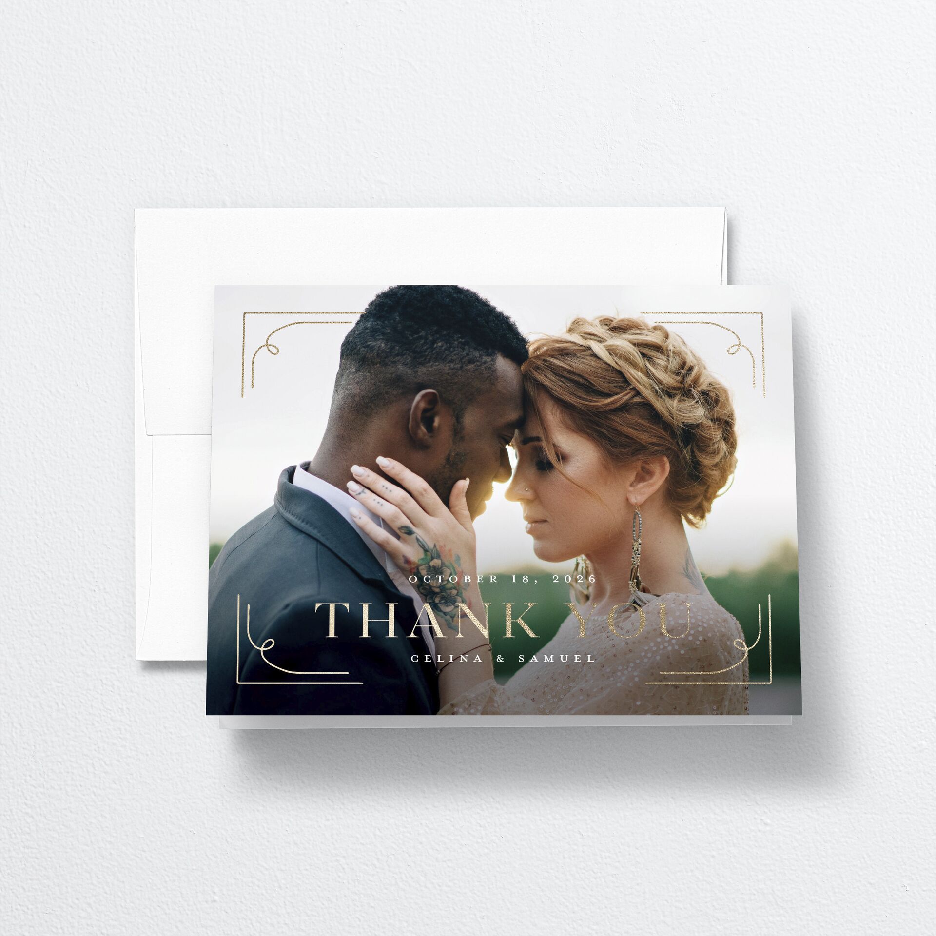 Floral Opulence Thank You Cards — view 1