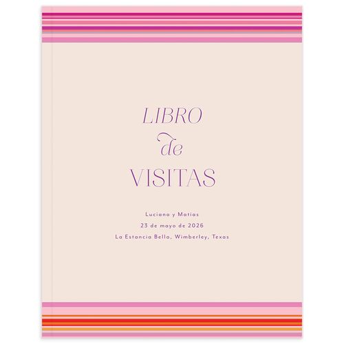 Serape de Sol Wedding Guest Book - 