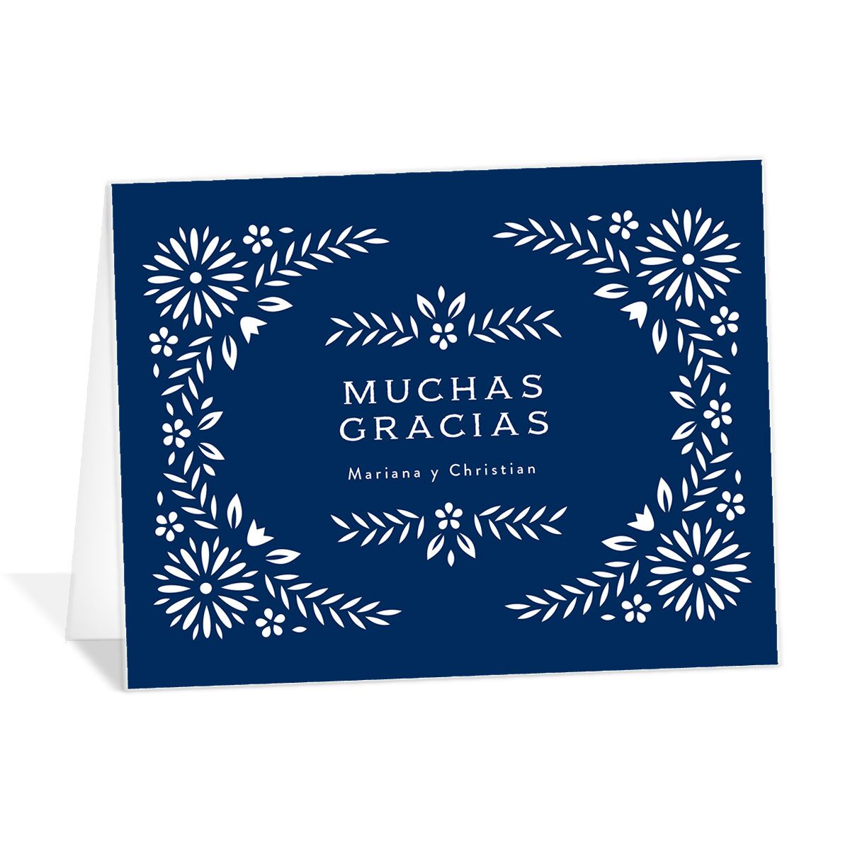 Papel Picado Thank You Cards