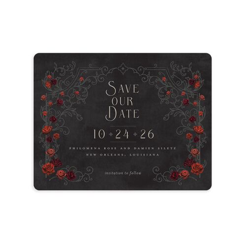 Gothic Gate Save The Date Magnets - 