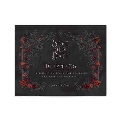 Gothic Gate Save the Date Petite Cards - 