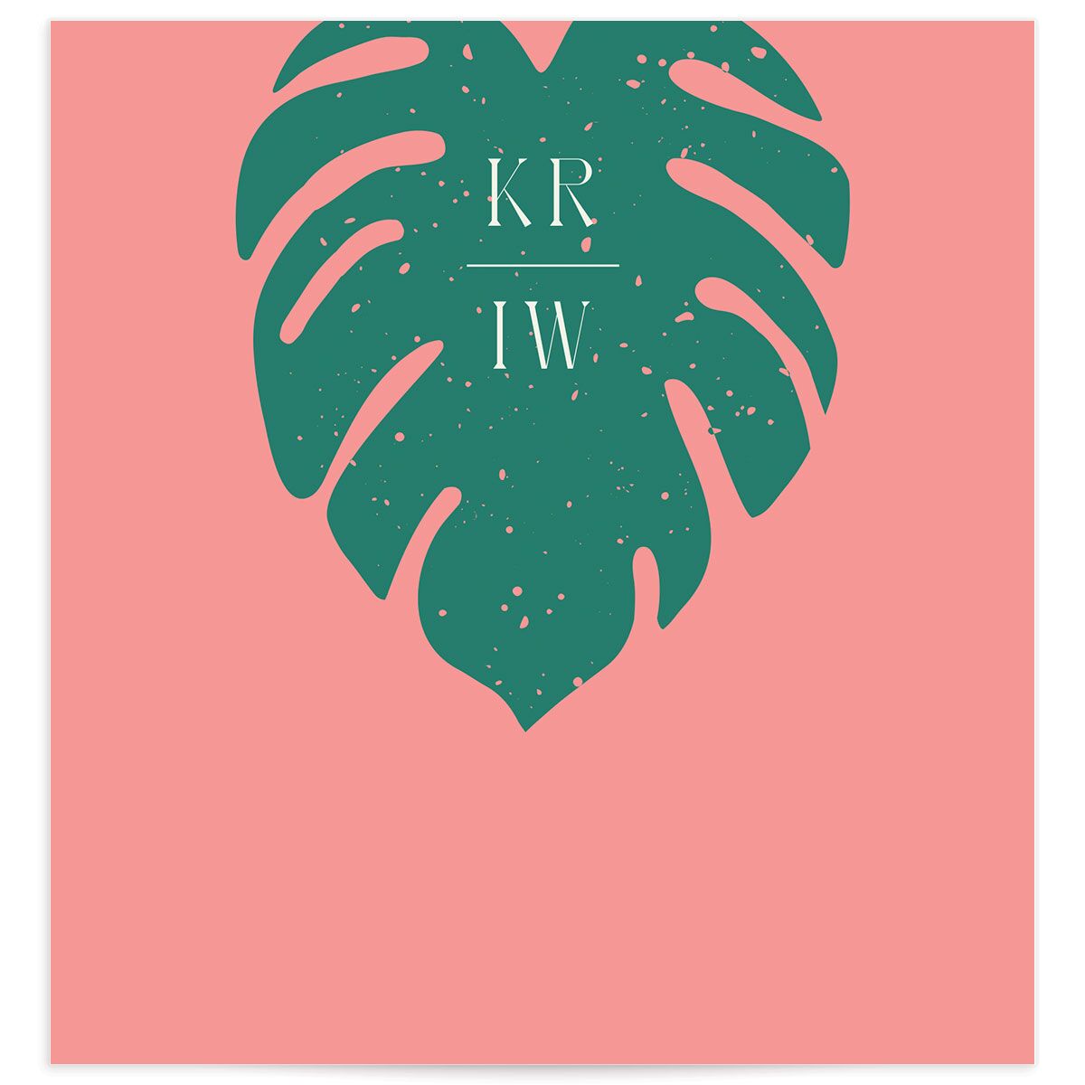 Eclectic Monstera Standard Envelope Liners