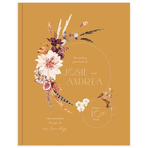 Eclectic Adornment Guest Books Marigold