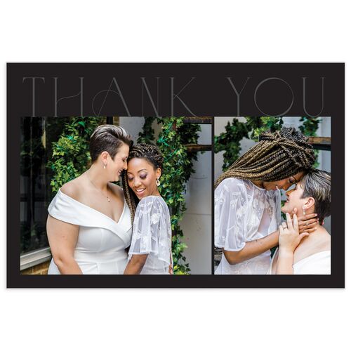 Eclectic Adornment Thank You Postcards Midnight