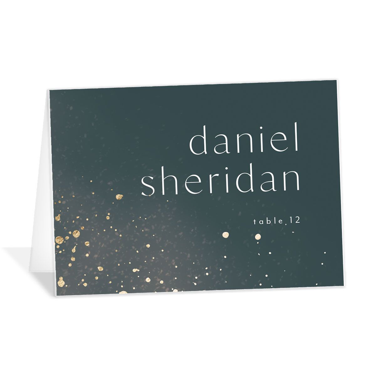 Shimmer Dust Place Cards