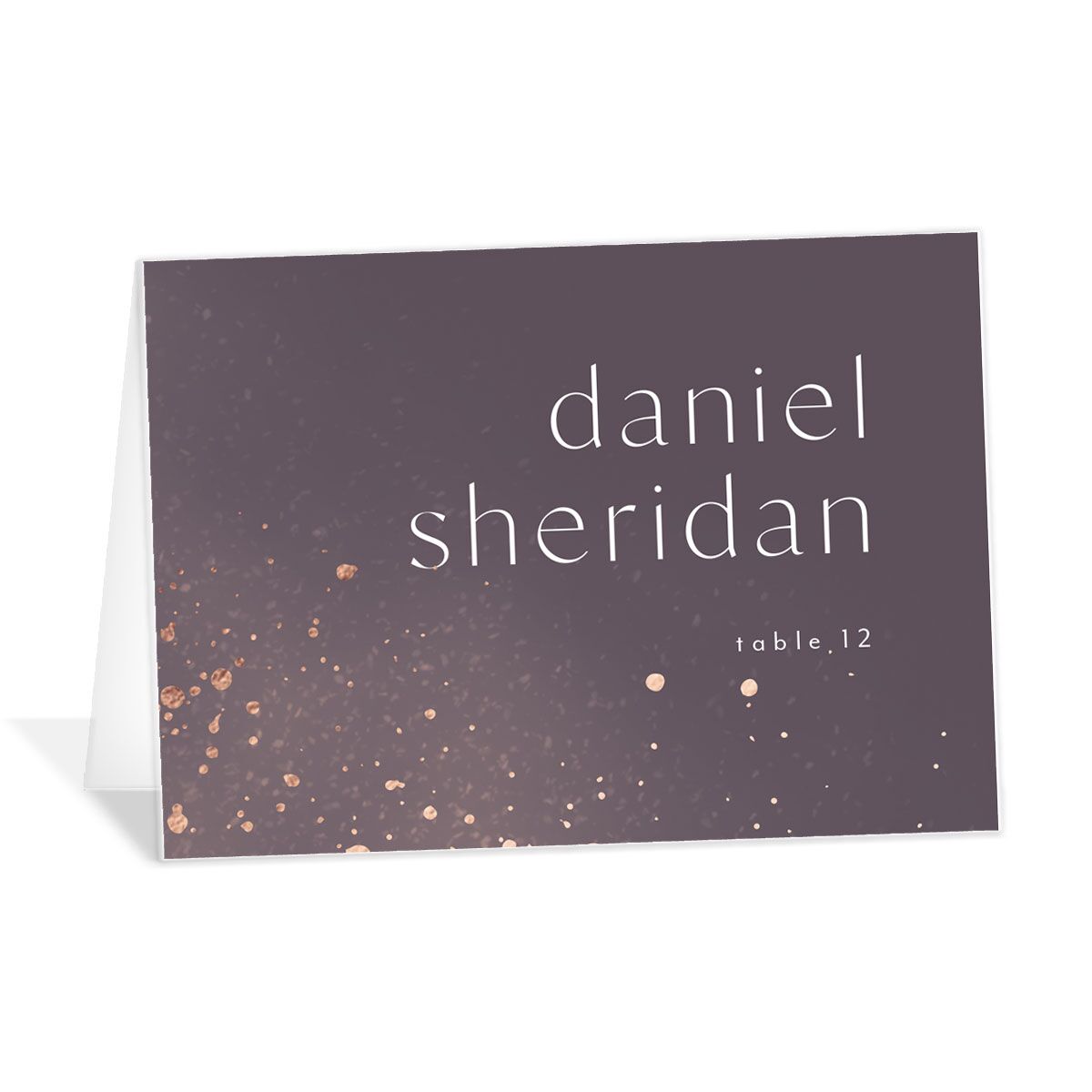 Shimmer Dust Place Cards