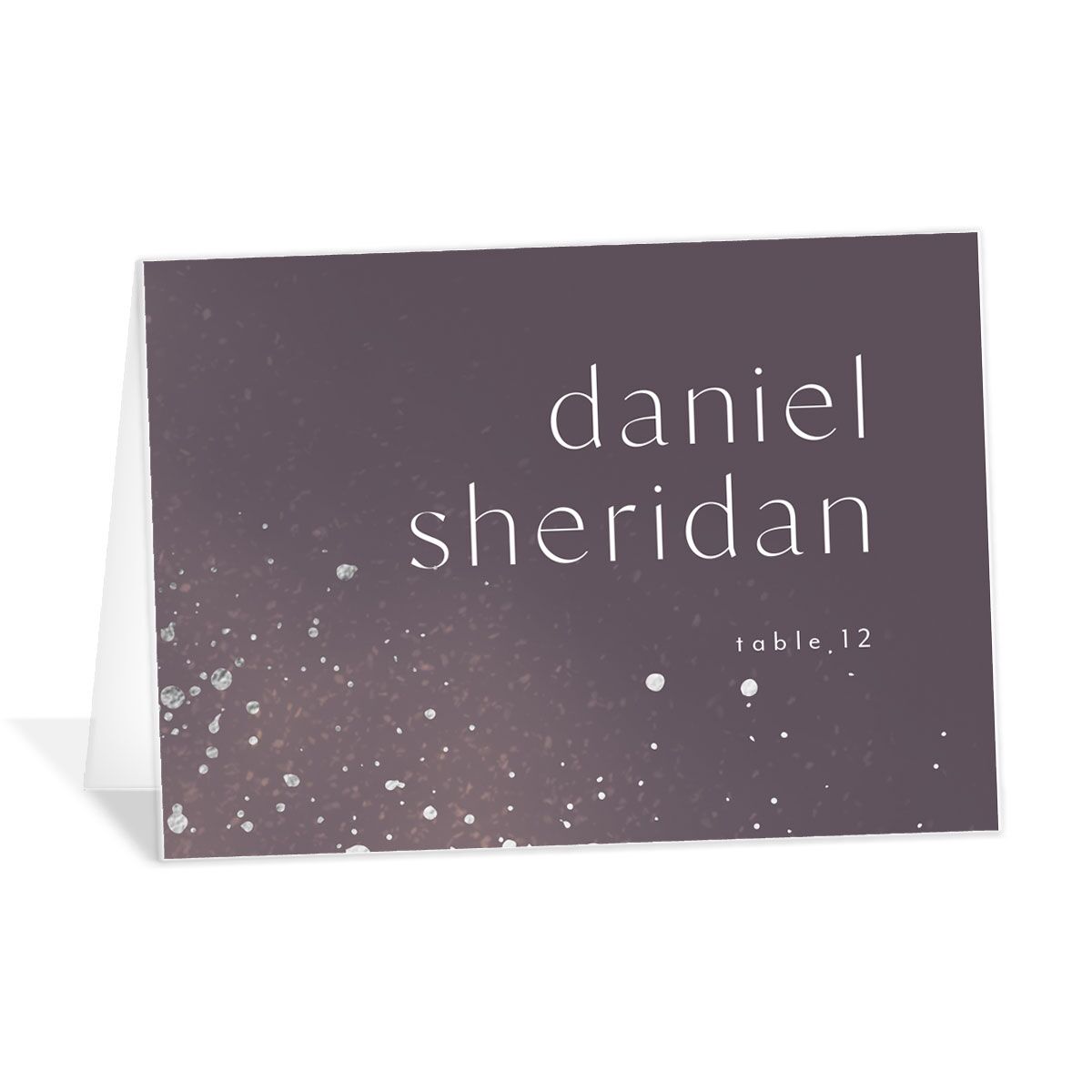 Shimmer Dust Place Cards
