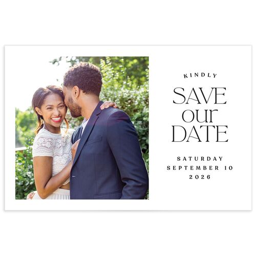 Classic Stack Save The Date Postcards