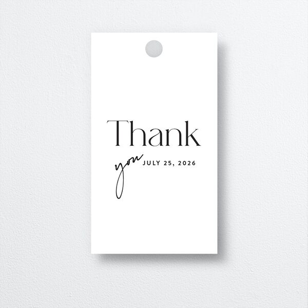 Happy Tears Favor Gift Tags Licorice Signature