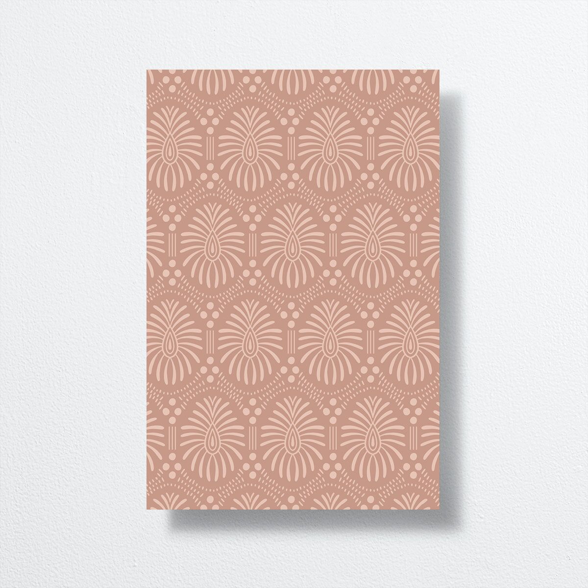 Woven Frame Table Numbers Gold Shy Pink Signature