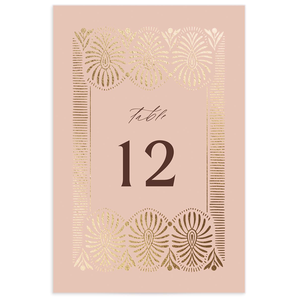 Woven Frame Table Numbers