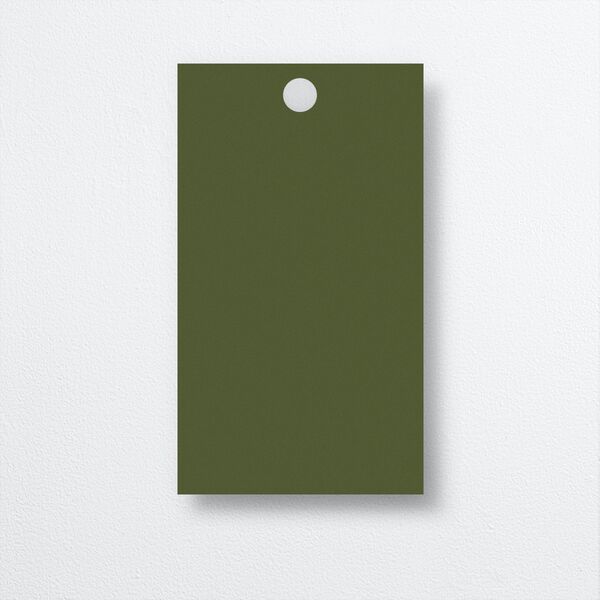 Gilded Monogram Favor Gift Tags back