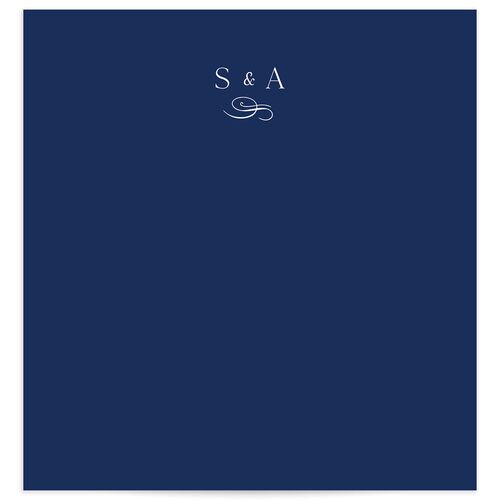 Flourishing Love Standard Envelope Liners Standard Navy