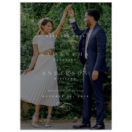 Flourishing Love Save The Date Cards