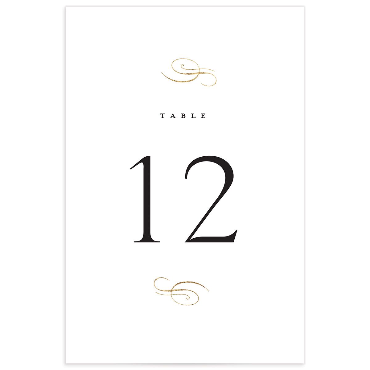 Flourishing Love Table Numbers