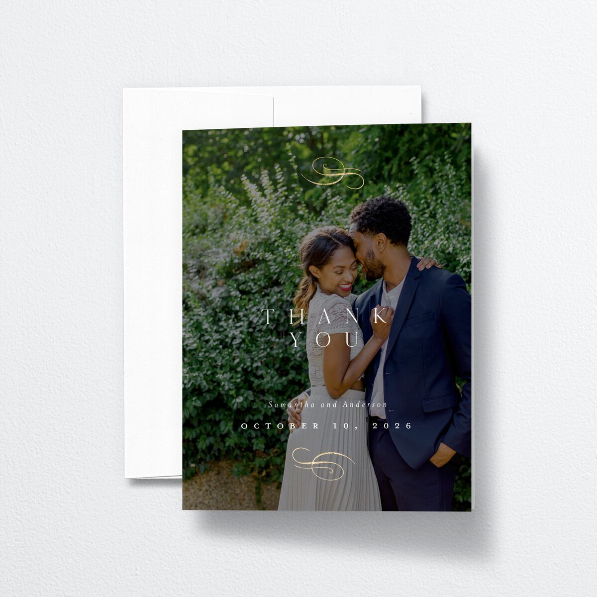Flourishing Love Thank You Cards front