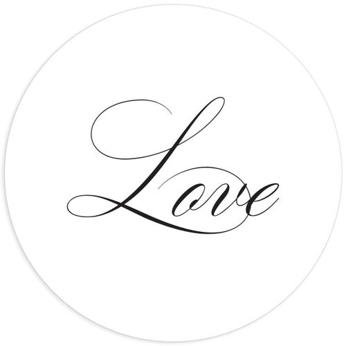 Classic Flourish Wedding Stickers - 