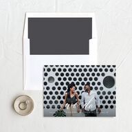 Scripted We Do Save The Date Cards Medieval Grey Signature smooth No