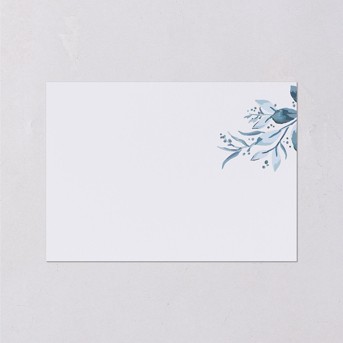 Classic Greenery Wedding Response Cards Ocean Signature