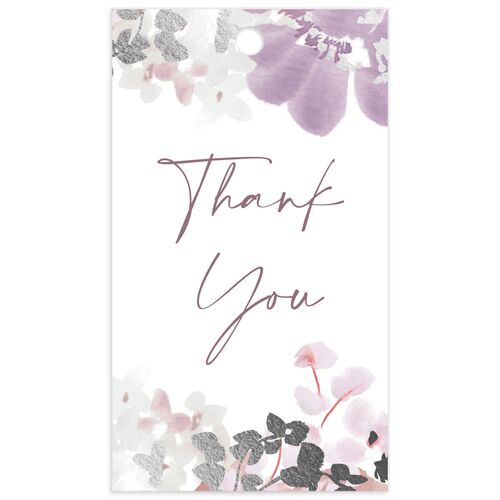 Hydrangea Garden Favor Gift Tags - 