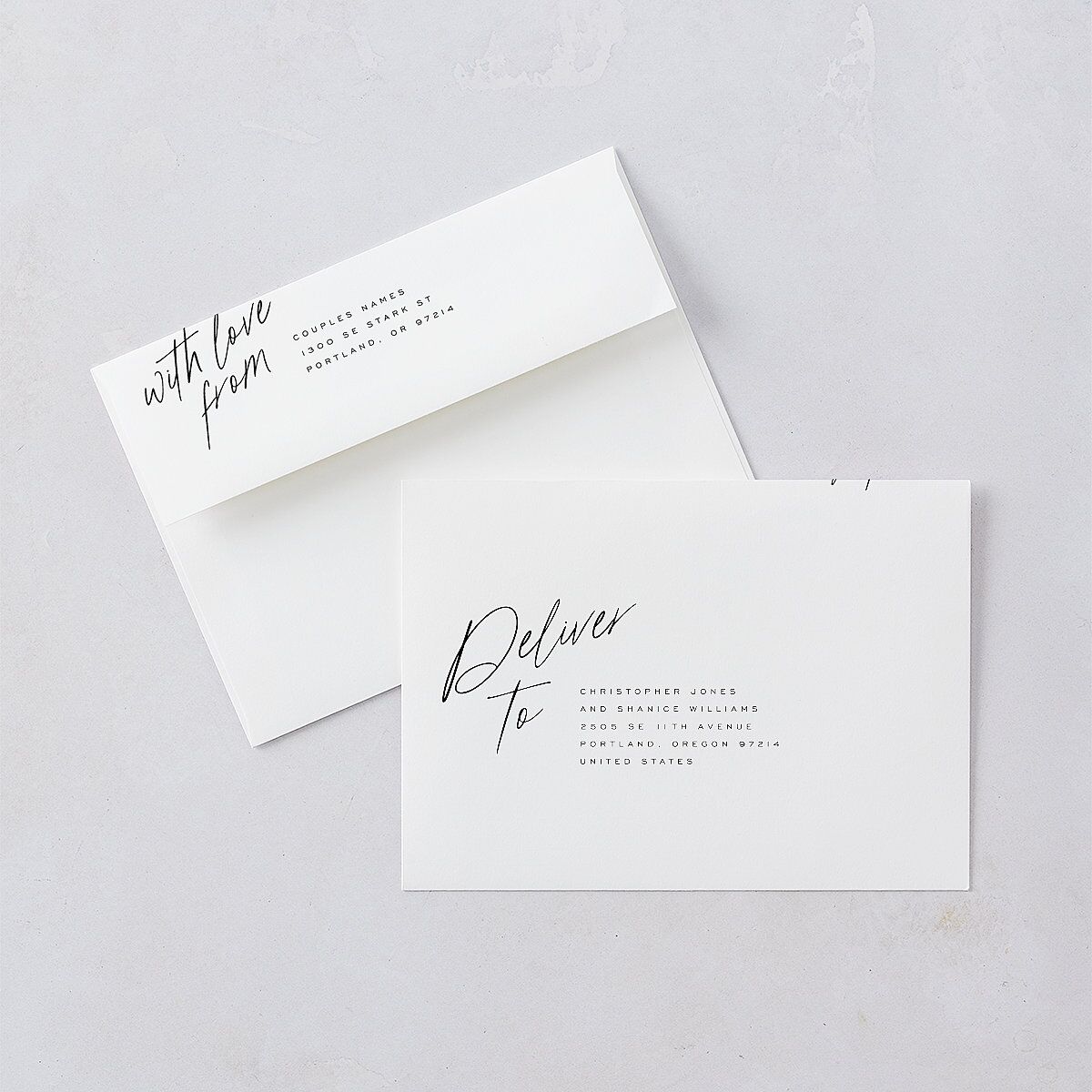 You Are Mine Rehearsal Dinner Invitations — view 6