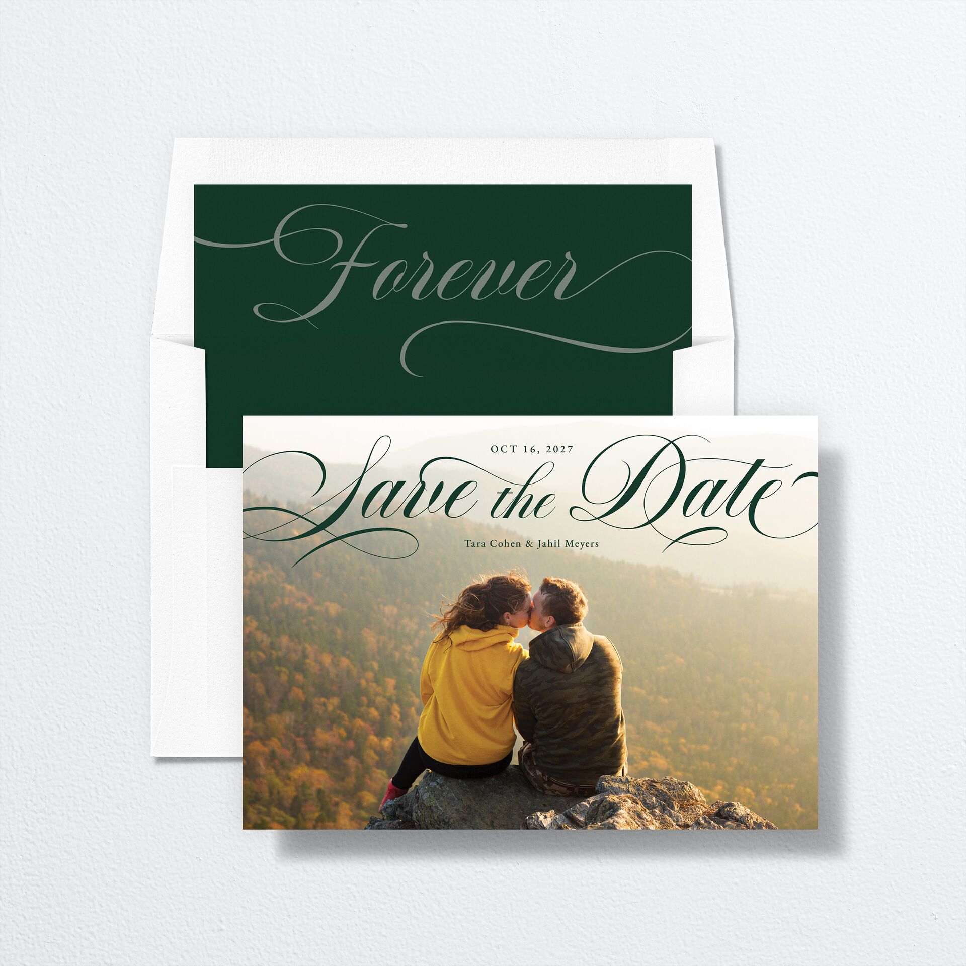 Landscape Calligraphy Envelope Liners — view 1