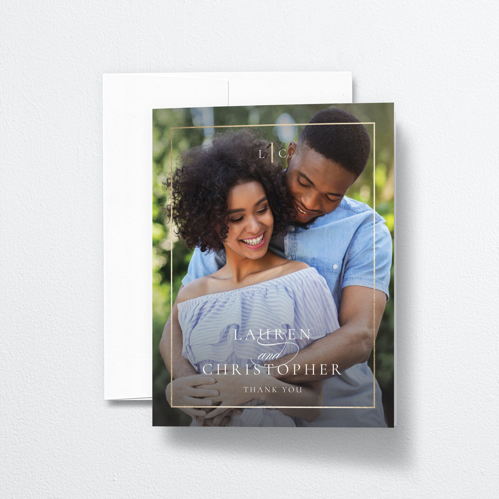 Timeless Frame Thank You Cards — view 1