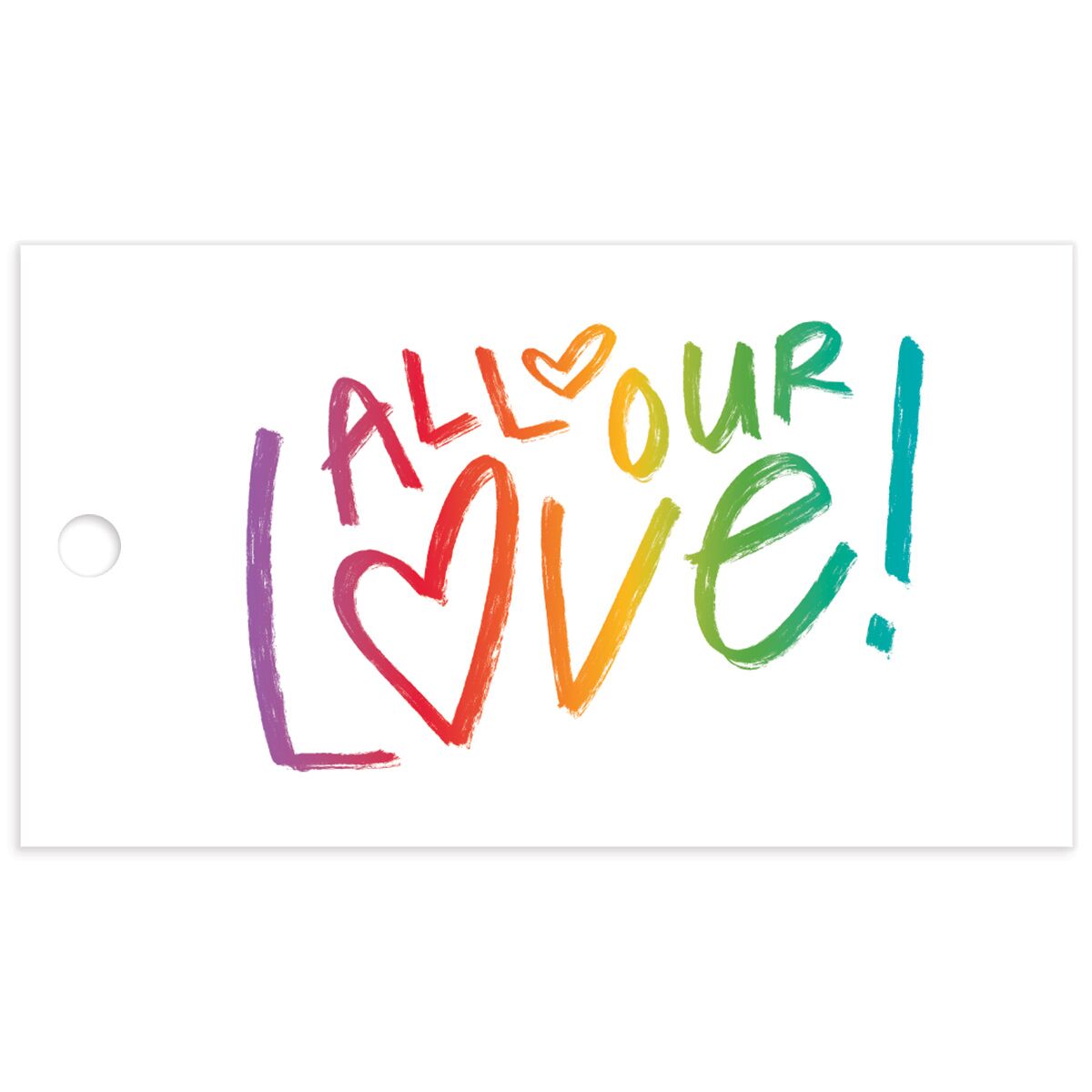 Love Out Loud Favor Gift Tags