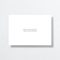 Love Out Loud Save The Date Cards Pure White Signature smooth Blank No