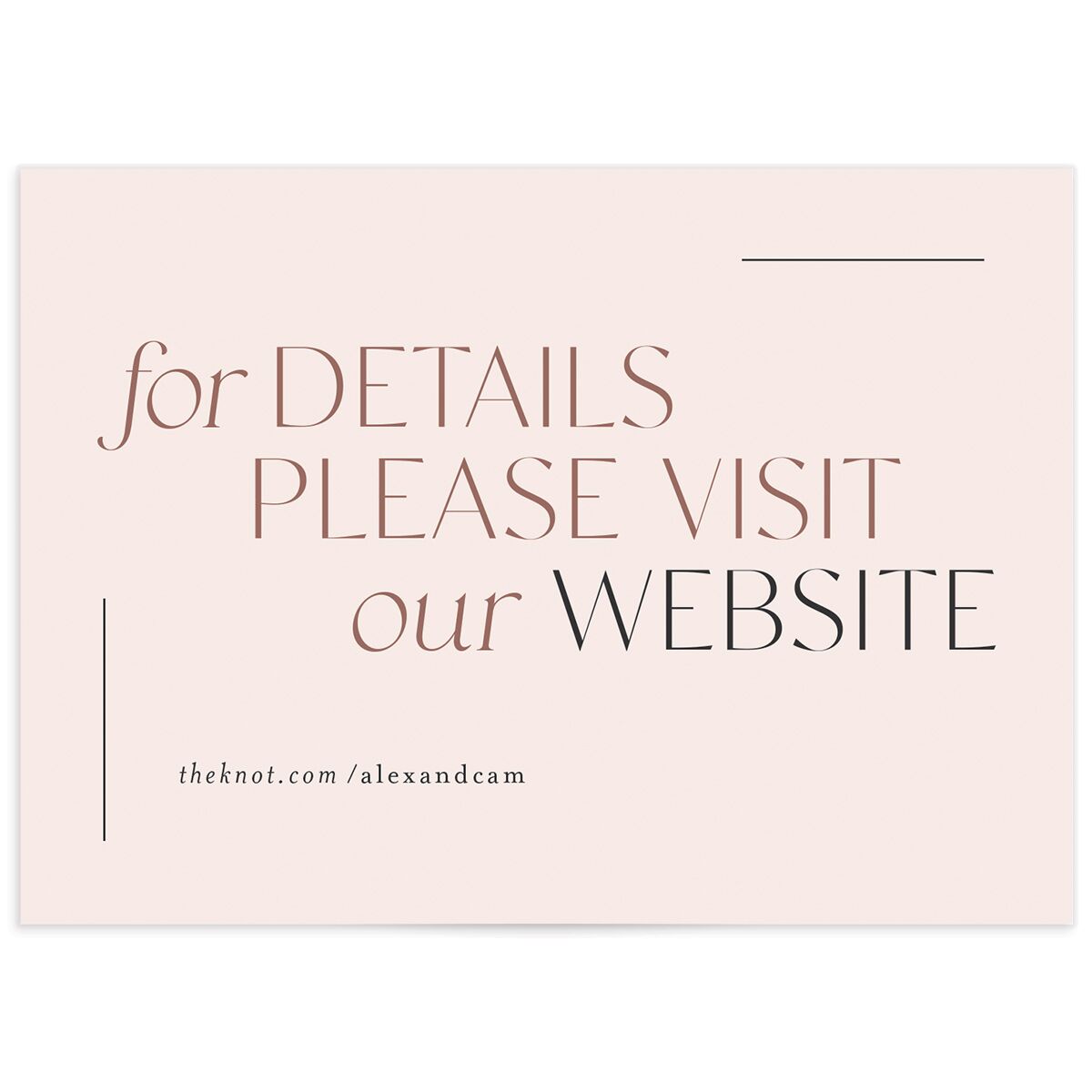 Along With Wedding Enclosure Cards