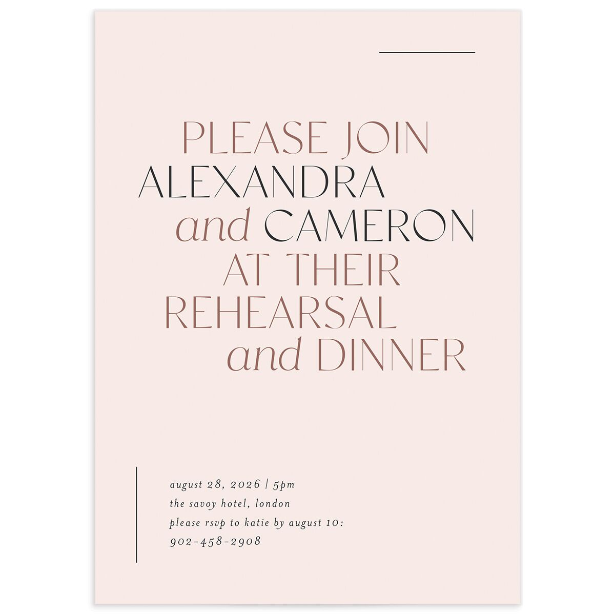 Along With Rehearsal Dinner Invitations