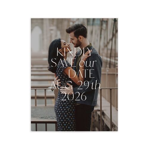 Along With Save the Date Petite Cards - 