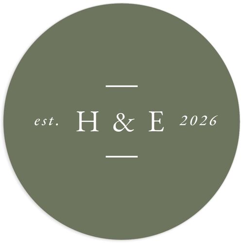 Nouveau Frame Wedding Stickers - 