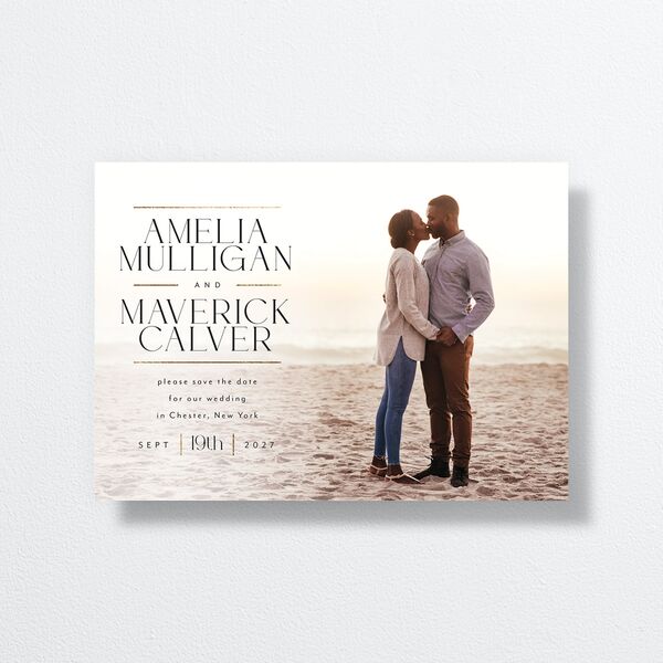 Estate Save The Date Cards front