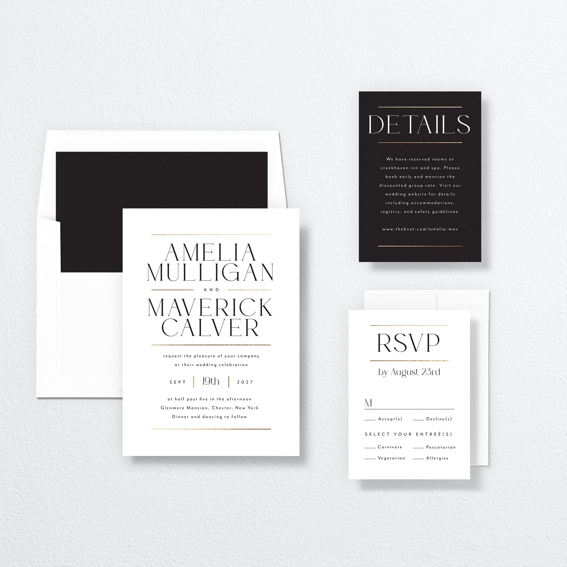 Estate Wedding Invitations — view 5