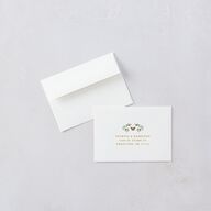 Opulent Garden Wedding Response Cards Scottish Green Signature Standard