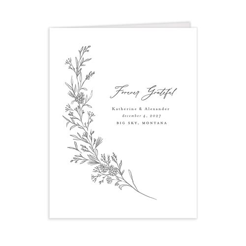 Romantic Branches Thank You Cards - 