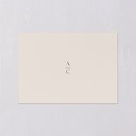 Gilded Branches Foil Wedding Response Cards Gold Off-White Signature Standard
