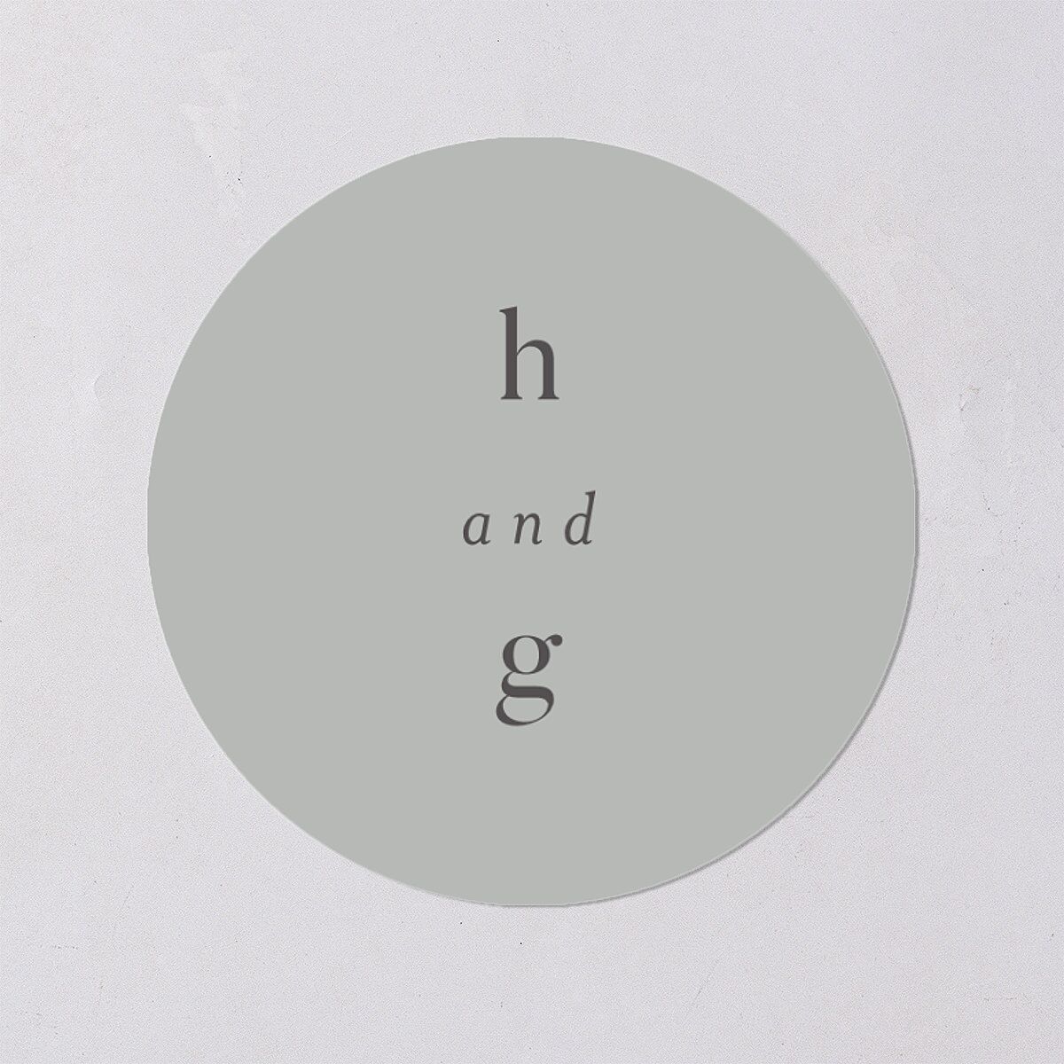 Mountain Mist Wedding Stickers — view 1