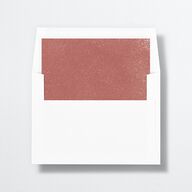 Merry Border Envelope Liners Jewel Red Standard